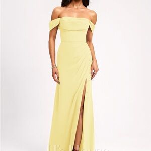 Elegant A-line Off the Shoulder Dress